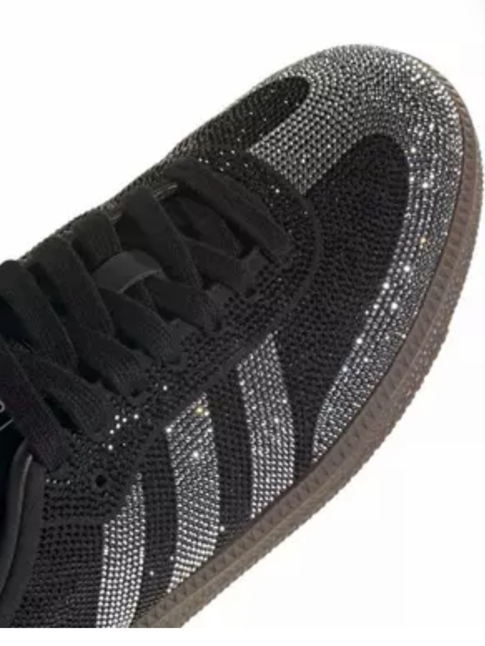 Like New adidas OG Samba Black Rhinestone - Picture 6 of 12